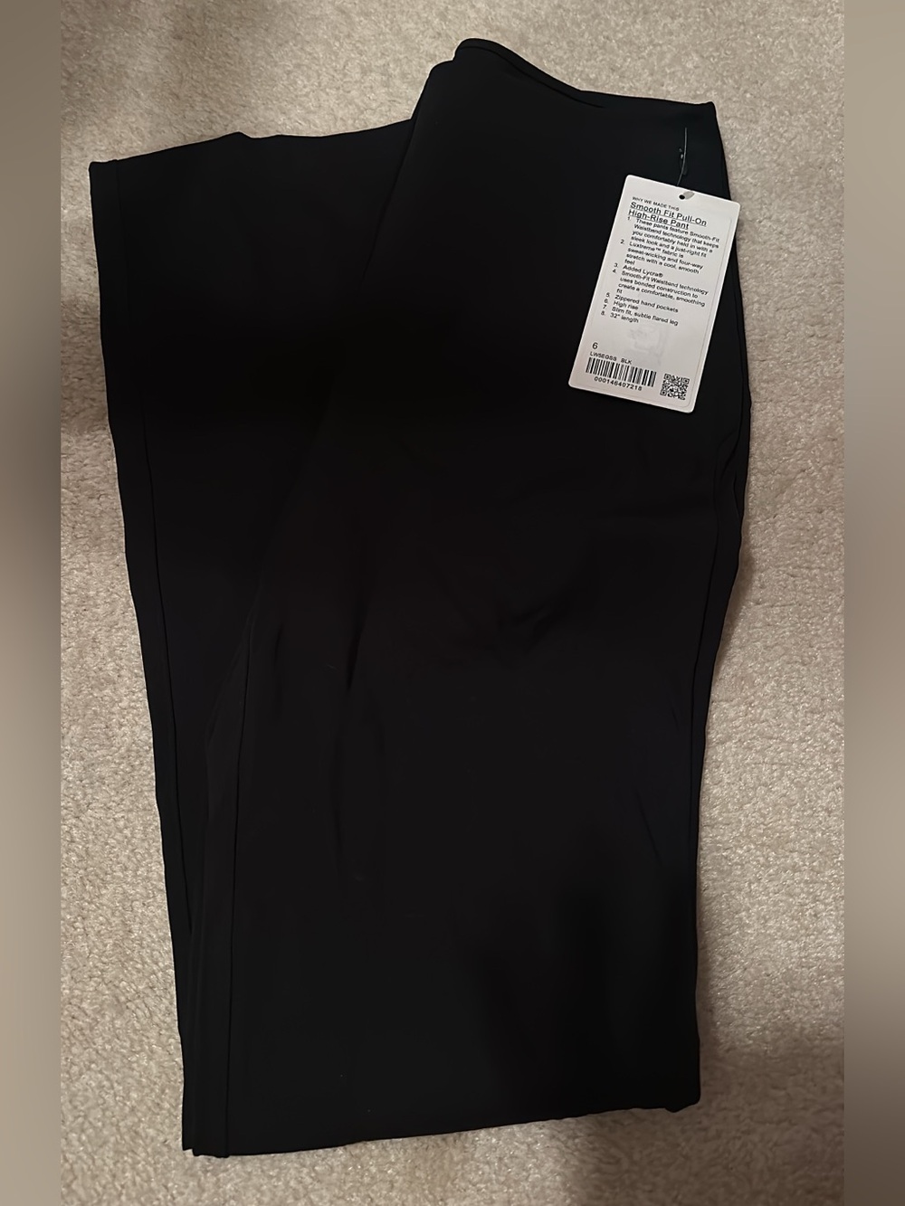 Lululemon black pants NWT